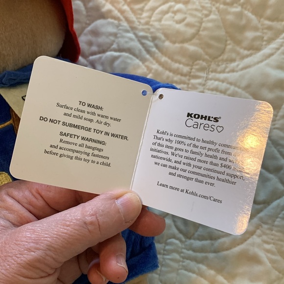 Paddington bear collectible stuffed animal NWT - Picture 9 of 10